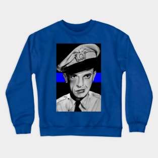 Barney Blue Line Crewneck Sweatshirt